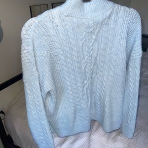 Abercrombie Mock Neck Cashmere Sweater